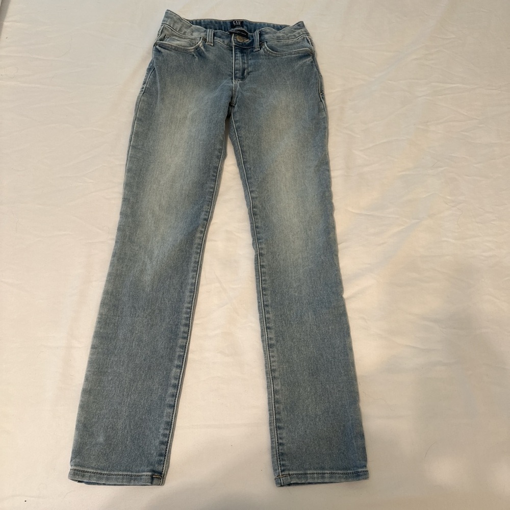 GAP Light Blue Straight Leg Girls Jeans
